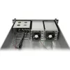Inter-Tech IPC 3U-3508 chassis per server di archiviazione, rack 48,3 cm 3U, ATX, SATA/SAS Hot-Swap, 2x vani esterni da 5,25 pollici, senza alimentatore, nero