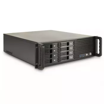 Rack per server Inter-Tech 3U-3508 nero 480x528x132mm 5,25 pollici HDD