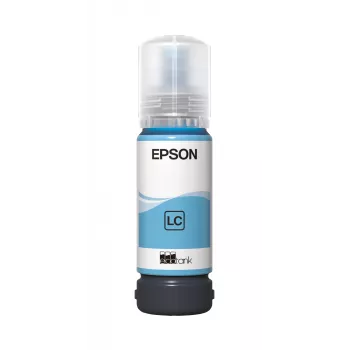 Epson EcoTank 107 flacone d'inchiostro, ciano chiaro, 70 ml (C13T09B540)