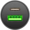 Goobay caricabatterie rapido auto dual-USB USB-C PD 45W nero