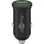 Goobay caricabatterie rapido auto dual-USB USB-C PD 45W nero