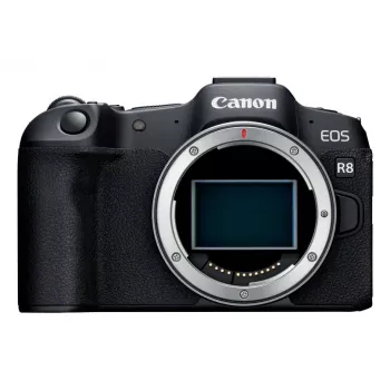 Canon EOS R8 + RF 24-50mm F4.5-6.3 IS STM Kit, 24.2 MP, 6000 x 4000 Pixel, CMOS, 4K Ultra HD, touchscreen, nero