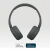 Sony WH-CH520 headset wireless archetto chiamate/musica USB Type-C Bluetooth nero