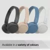 Sony WH-CH520 headset wireless archetto chiamate/musica USB Type-C Bluetooth nero