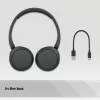 Sony WH-CH520 headset wireless archetto chiamate/musica USB Type-C Bluetooth nero