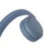 Sony WH-CH520 cuffie wireless archetto headset telefonate/musica USB Type-C blu