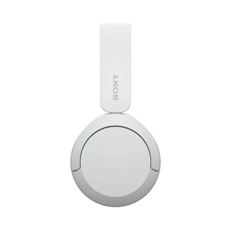 Sony WH-CH520 cuffie on-ear wireless, Bluetooth 5.2, 50 ore di riproduzione, ricarica USB-C, bianco
