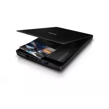 Scanner Piano Epson Perfection V39II — A4, 4800 x 4800 DPI, CIS, Alimentato USB, Nero