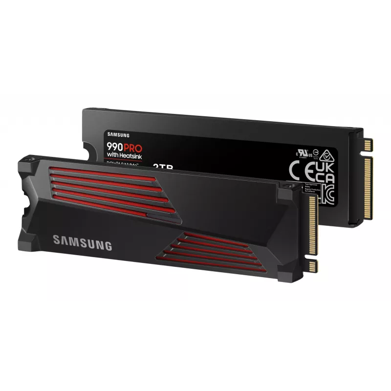 Unità SSD Samsung 990 PRO con Heatsink 2000 GB M.2 2280 M.2 NVMe MZ-V9P2T0CW
