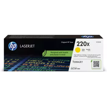 HP 220X Giallo Cartuccia Toner Originale LaserJet