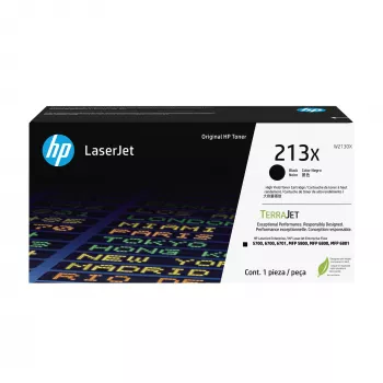 HP 213X Alta Capacità Nero Cartuccia Toner Originale LaserJet, 9000 Pagine, Nero, 1 Pz.