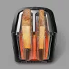 Philips Viva Collection HD2635/90 Tostapane 7 2 Fette Nero, Titanio