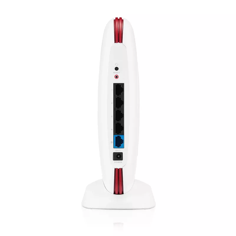 Zyxel SCR50AXE-EU0101F Secure Cloud Managed router wireless, Wi-Fi 6E tri-band (802.11ax), switch Gigabit a 4 porte