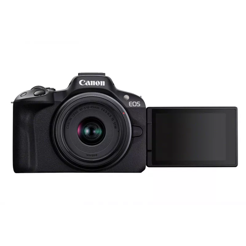 Fotocamera Mirrorless Canon EOS R50 Nero 24,2 MP 4K Ultra HD