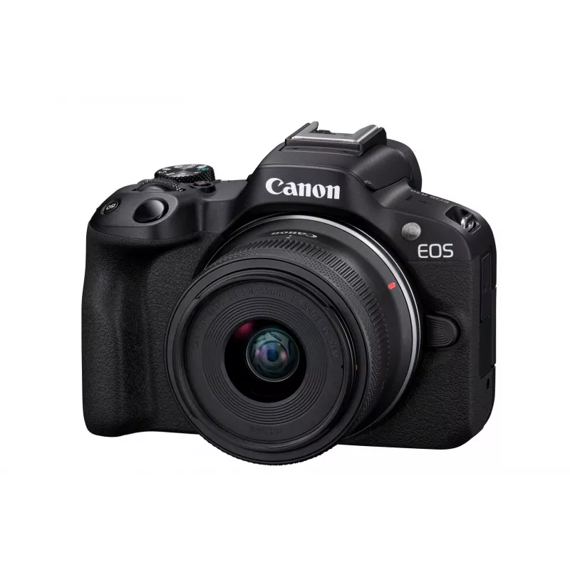 Fotocamera Mirrorless Canon EOS R50 Nero 24,2 MP 4K Ultra HD