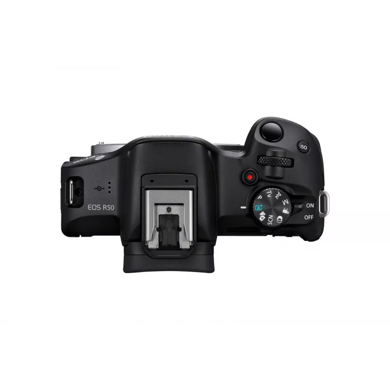 Fotocamera Mirrorless Canon EOS R50 Nero 24,2 MP 4K Ultra HD