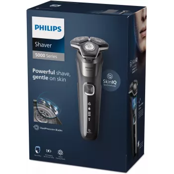 Philips SHAVER Series 5000 S5887/10 Rasoio Wet & Dry e Custodia Morbida