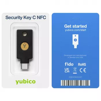 Chiavetta USB Yubico nero
