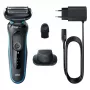 Braun Series 5 51-M1200s Rasoio Uomo Rasoio A Lamina Trimmer Nero, Blu