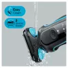 Braun Series 5 51-M1200s Rasoio Uomo Rasoio A Lamina Trimmer Nero, Blu