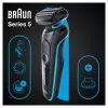 Braun Series 5 51-M1200s Rasoio Uomo Rasoio A Lamina Trimmer Nero, Blu