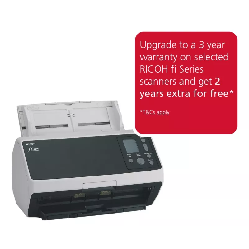 Ricoh fi-8170 ADF + Scanner Con Alimentatore 600 x 600 DPI A4 Nero, Grigio