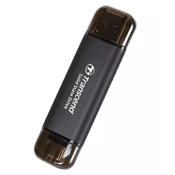 SSD Transcend 256 GB esterno USB Type-A a Type-C USB 3.2 Gen 2x2 ESD310C