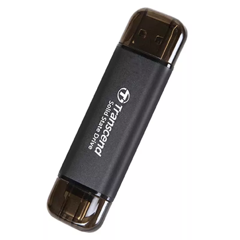 SSD Transcend 256 GB esterno USB Type-A a Type-C USB 3.2 Gen 2x2 ESD310C