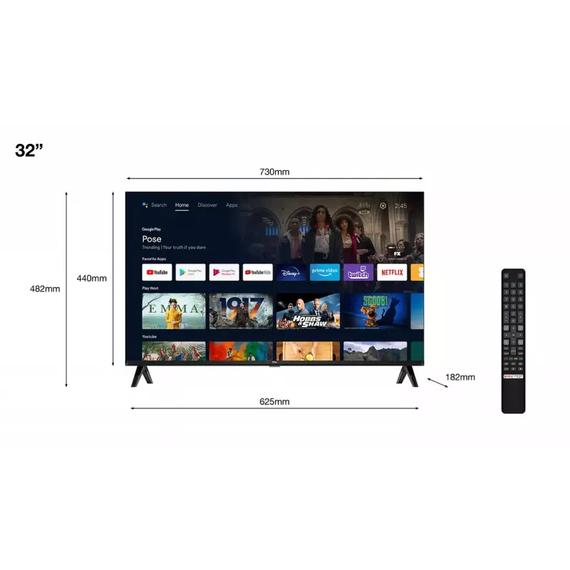TV TCL 32S5400A 32