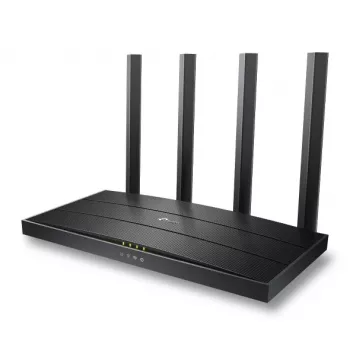 TP-Link Archer AX1500 router Wi-Fi 6, Wi-Fi 6 (802.11ax), dualband (2,4 GHz / 5 GHz), Ethernet LAN, nero, router da tavolo