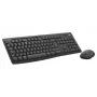 Set tastiera e mouse Logitech MK370 Combo for Business — Full-Size QWERTY (US International), RF Wireless + Bluetooth, Grafite
