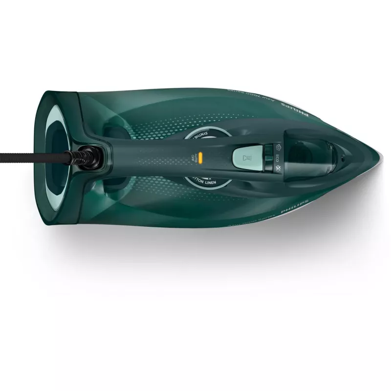 Philips serie 7000 DST7050/70 ferro da stiro ferro da stiro a vapore suola SteamGlide Elite 2800 W verde