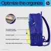 Zaino casual HP Campus Blue Backpack blu giallo poliestere 295x185x435mm