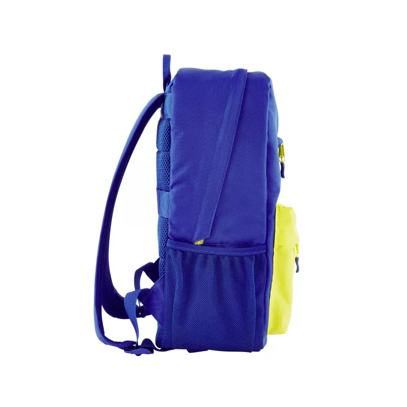 Zaino casual HP Campus Blue Backpack blu giallo poliestere 295x185x435mm