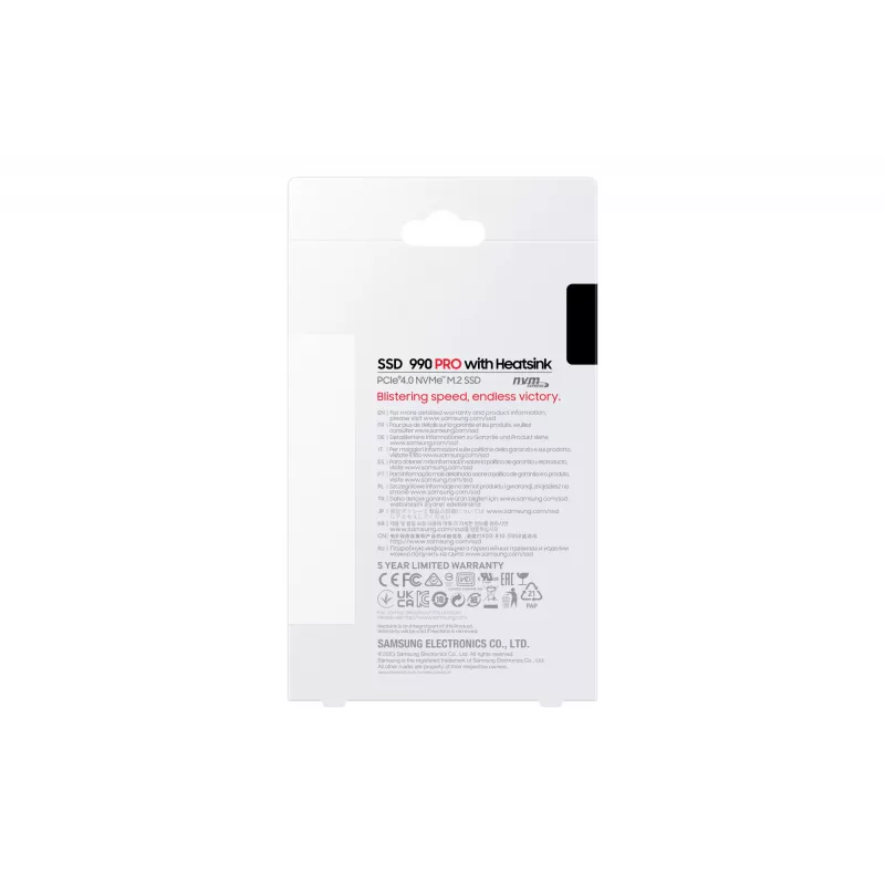 Samsung MZ-V9P1T0 1 TB M.2 PCI Express 4.0 NVMe V-NAND TLC