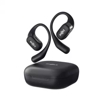 SHOKZ OpenFit cuffie wireless ad archetto chiamate/musica/sport/quotidiano Bluetooth nero