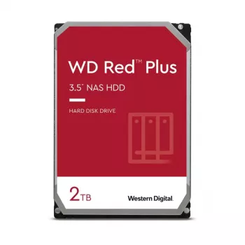 WESTERN DIGITAL disco rigido - WD Red Plus WD20EFPX - 2 TB - SATA 6 Gb/s - 3,5