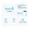 TP-Link DECO X55 (confezione da 2) Dualband (2,4 GHz / 5 GHz) Wi-Fi 6 (802.11ax) bianco 3 intern