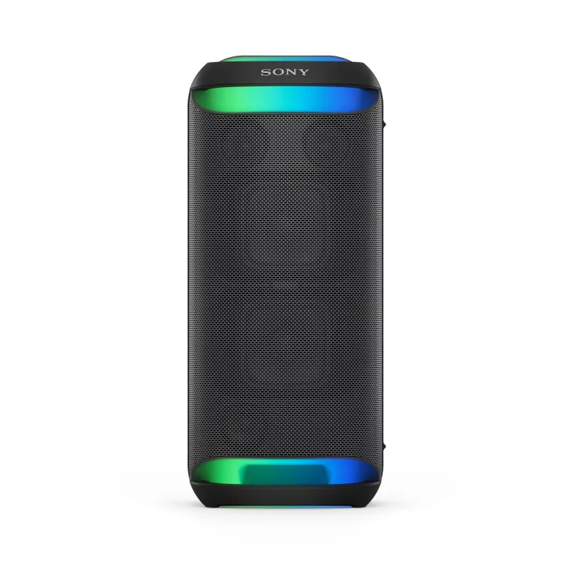 Sony SRS-XV800 - Diffusore per feste wireless con potente suono a 360° e MEGA BASS - 25 ore di autonomia della batteria, portatile, per interni ed esterni, illuminazione, karaoke - nero