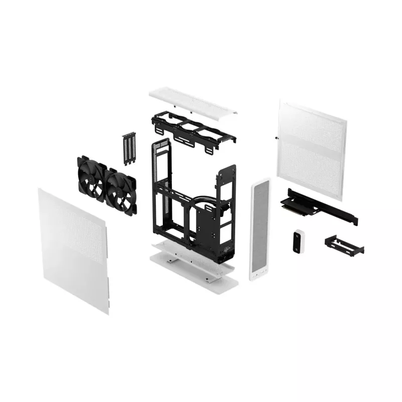 Case per PC Fractal Design Ridge Small Form Factor bianco
