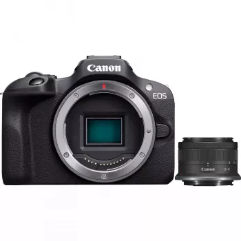 Canon EOS R100 + RF-S 18-45mm F4.5-6.3 IS STM Kit MILC 24,1 MP CMOS 6000 x 4000 pixel nero