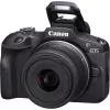 Canon EOS R100 + RF-S 18-45mm F4.5-6.3 IS STM Kit MILC 24,1 MP CMOS 6000 x 4000 pixel nero