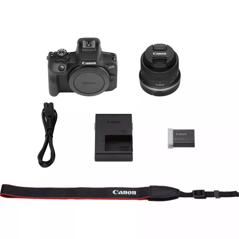 Canon EOS R100 + RF-S 18-45mm F4.5-6.3 IS STM Kit MILC 24,1 MP CMOS 6000 x 4000 pixel nero