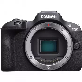Kit Canon EOS R100 con RF-S 18-45mm f/4.5-6.3 IS STM e RF-S 55-210mm f/5-7.1 IS STM, nero (6052C023)