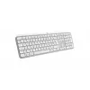Logitech MX Keys S tastiera universale RF wireless + Bluetooth QWERTY danese finlandese norvegese svedese alluminio bianco
