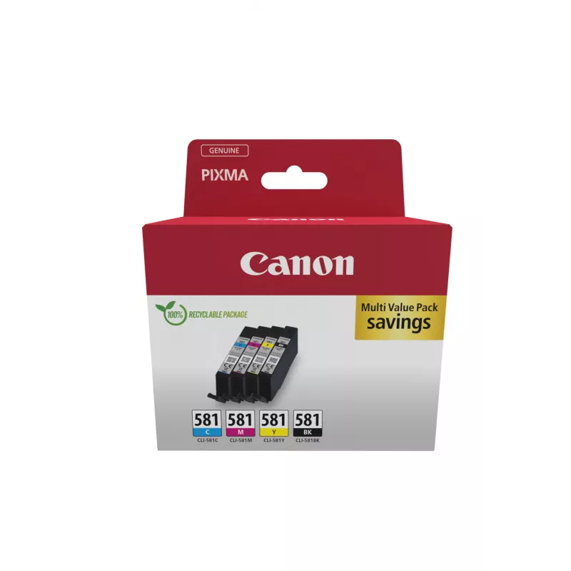 Canon 2103C007 cartuccia d'inchiostro 4 pz. originale nero, ciano, magenta, giallo