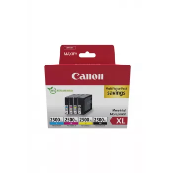 Canon 9254B010 cartuccia d'inchiostro 4 pz. originale alto rendimento (XL) nero, ciano, magenta, giallo