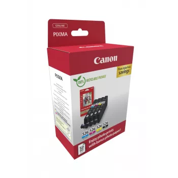 Canon 4540B019 cartuccia d'inchiostro 4 pz. originale nero, ciano, magenta, giallo