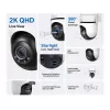 TP-Link Tapo telecamera di sicurezza Wi-Fi outdoor Pan/Tilt, telecamera di sicurezza IP, interno ed esterno, wireless, CE, FCC, RoHS, RCM, soffitto, nero, bianco