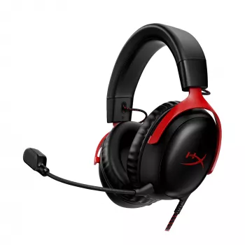 HyperX Cloud III - cuffie gaming (nero/rosso)
